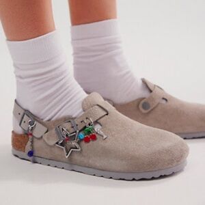 NWT Free People Birkenstock Tokio Clogs Size 39